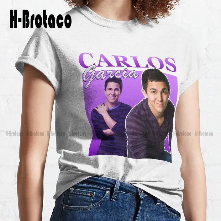 Carlos Garcia Classic T-Shirt High Quality Cute Elegant Lovely Kawaii Cartoon Sweet Cotton Tee Shirts Custom Gift Xs-5Xl Unisex