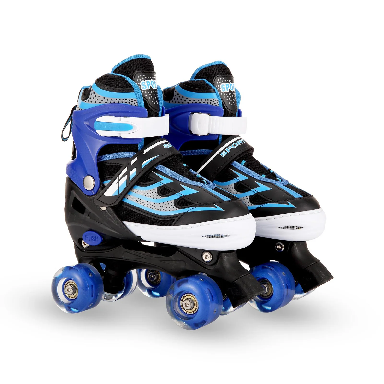 Light Up Roller Skates Rollerblad es for Kids  Ages 6-12 Adjustable Size Rollerskates for Toddlers Shoe Size 28-41