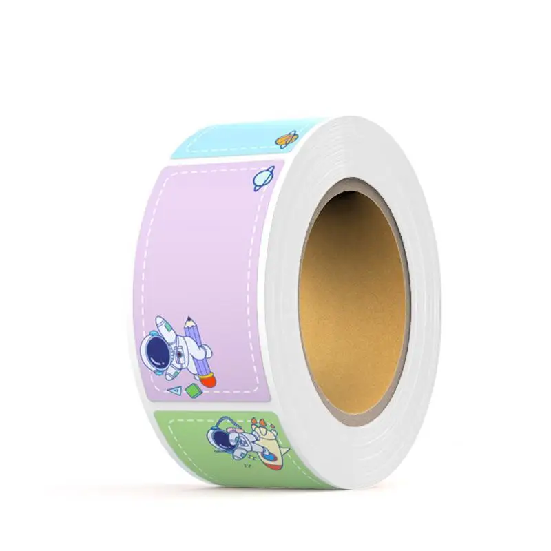 280 Sheet Cute Cartoon Name Labels Self Adhesive Waterproof Tear Resistant Handwrite Sticker For DIY Stationery Decoration