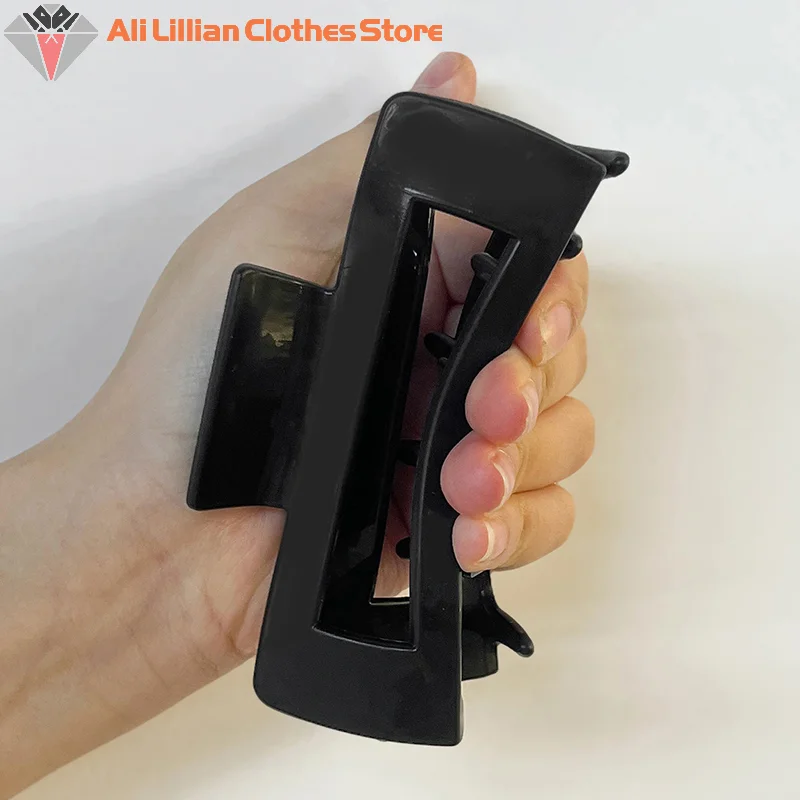 Pinzas de pelo de tiburón de silicona para mujer, pinza de pelo elástica suave protectora para la cabeza trasera, pinza de garra no dispapable Flexible y duradera