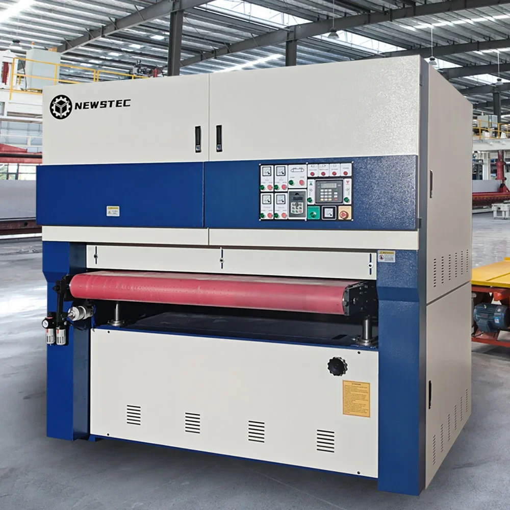 R-RP1300MM  1600MM Stainless Steel Wide Belt Sander Sanding Deburrning Machine for Metal Sheet Edge