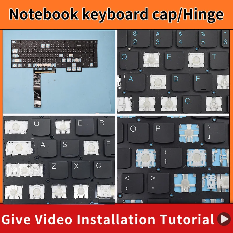 Replacement Original Key Cap Hinge For Lenovo Ideapad Gaming 3-15IMH05 15ARH05 15ACH6 15ach GY530 Laptop Keyboard KeyCap