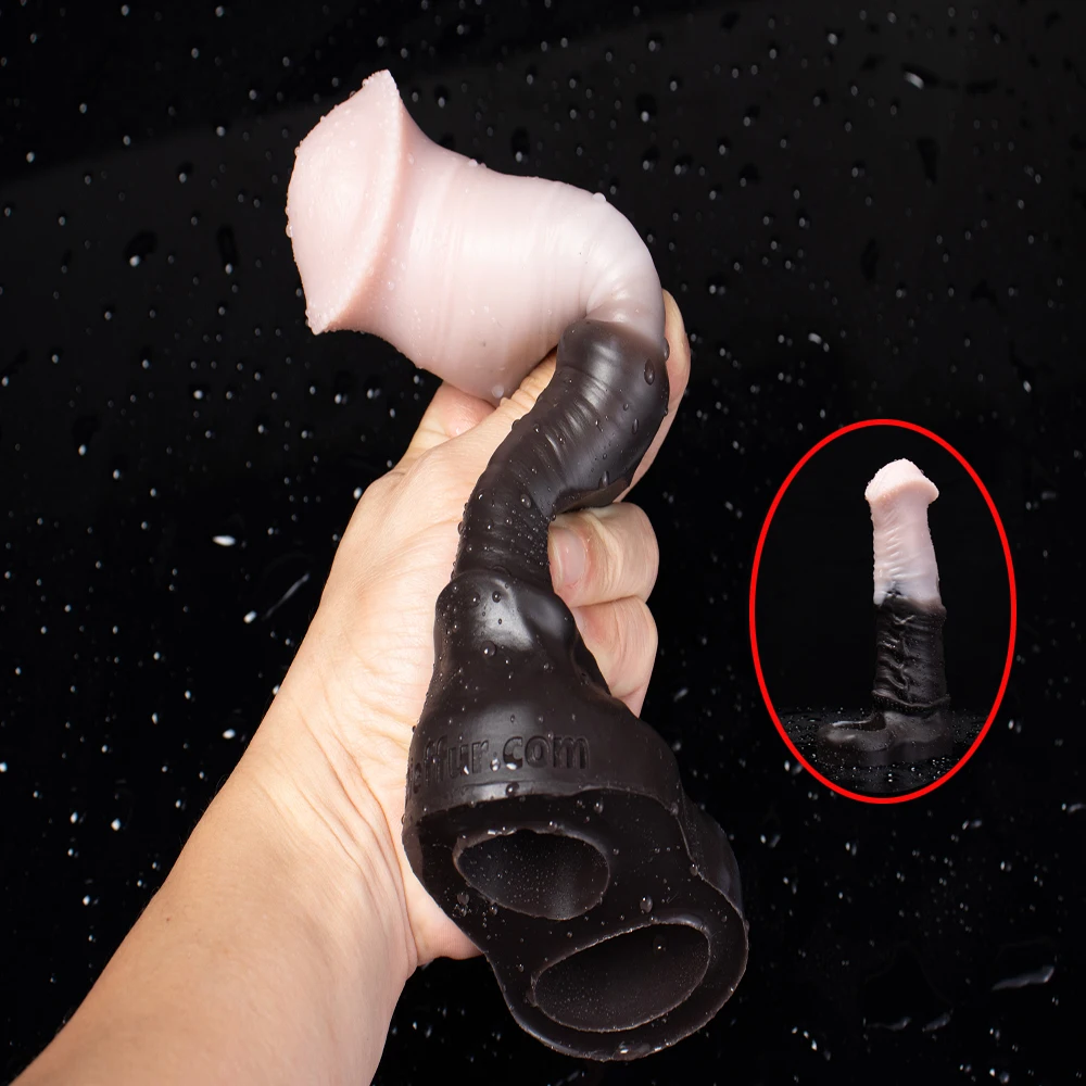 Horse dildo penis extender penis enlargement Reusable condoms vaginator for men penis sleeve masturbato toys adult18sexshop