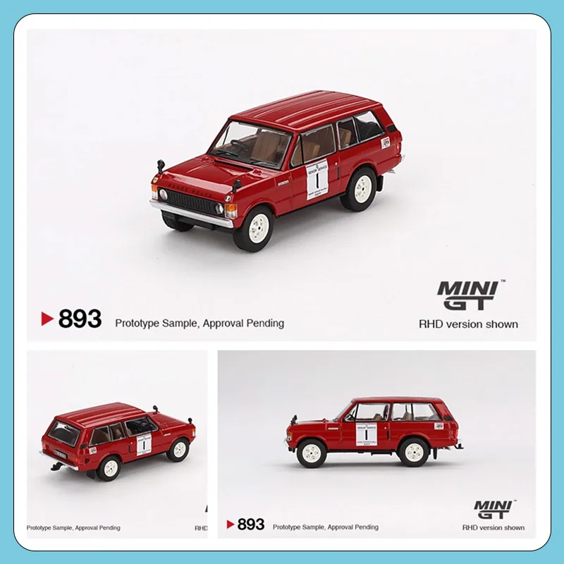

Модель автомобиля из красного сплава MINI GT 1:64 Range Rover 1971, международный чемпиона по горным гонкам