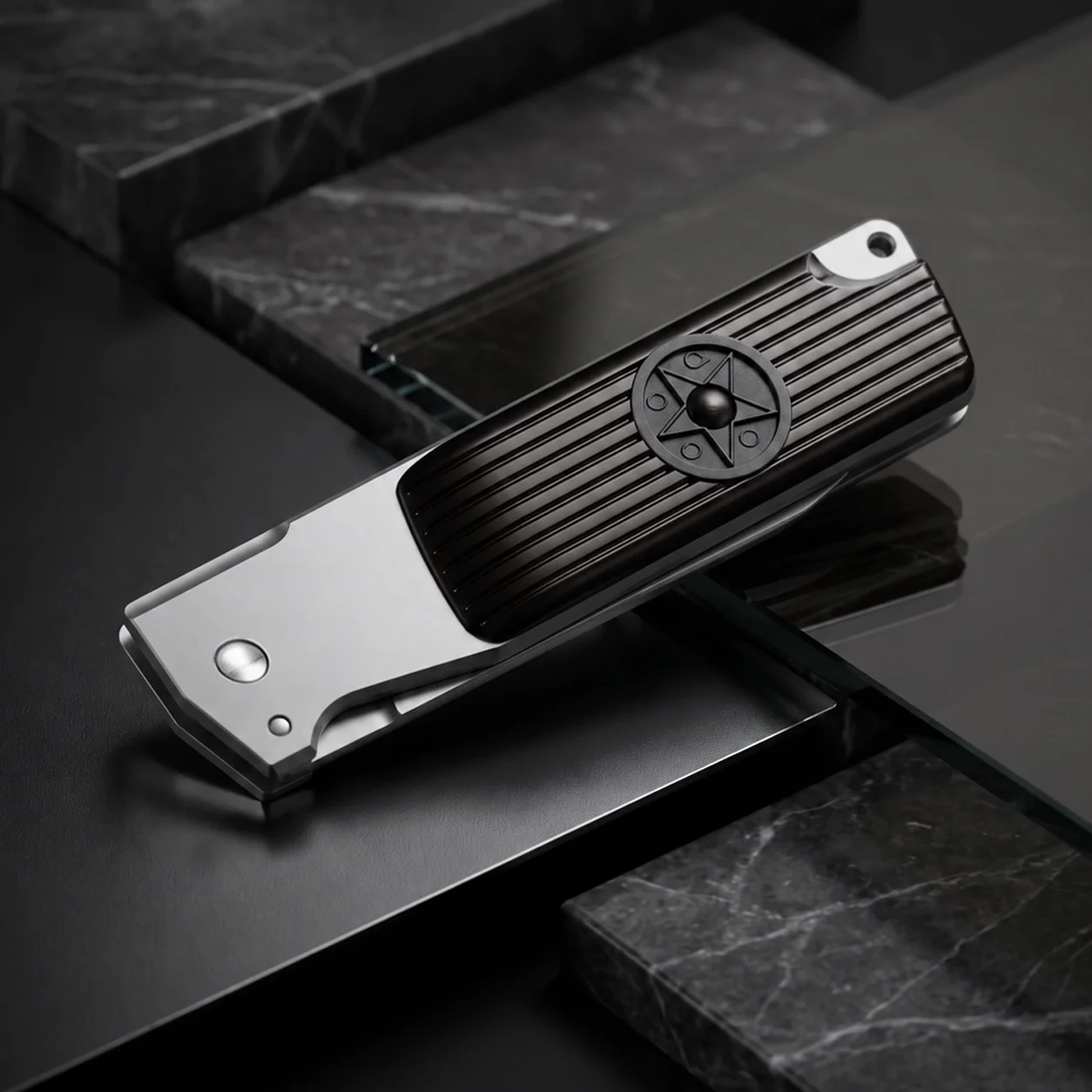 Cuchillo multiusos de acero D2 - Edc Carry Pocket Knife reseña y precio