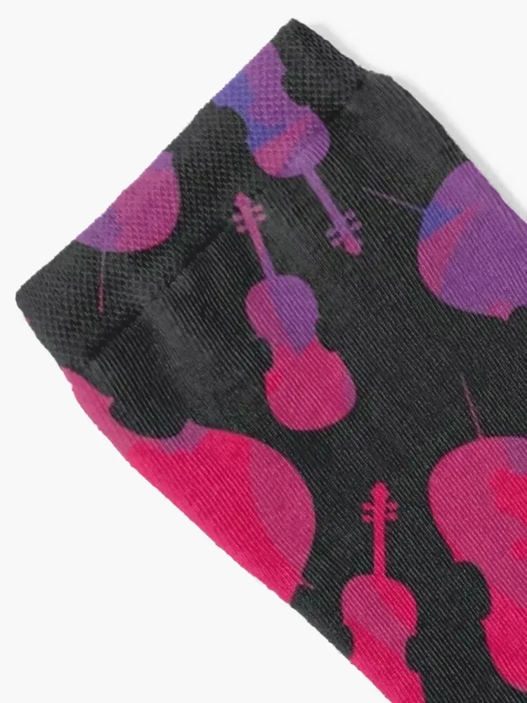 Musical Strings Socks Antiskid soccer floor set Woman Socks Men's