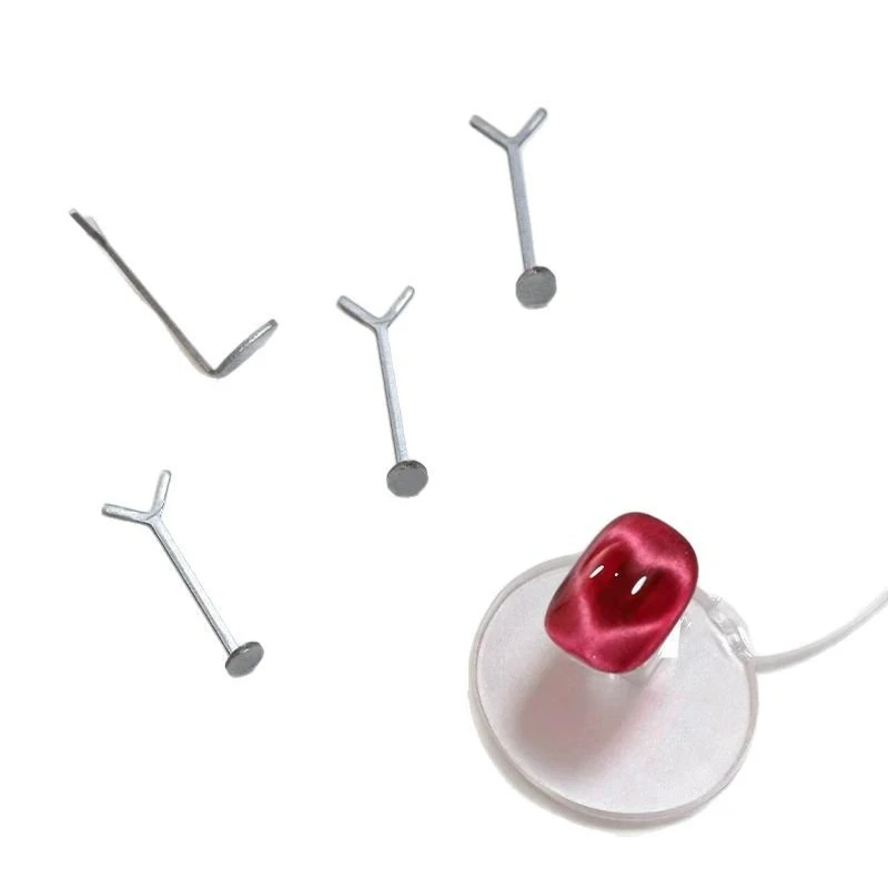 Y-shaped Nail Magnet Stick Wire Tools For Creating Heart & Ingot Shapes On Nails Love Heart Cat Eye Nail Magnet Art Accessories