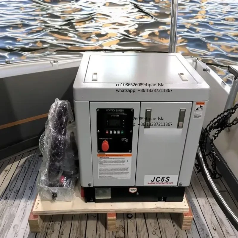 High Quality 3KW 4KW 5KW Generator Set Sea Salt Water Cooled Marine Generators for Boat Yacht