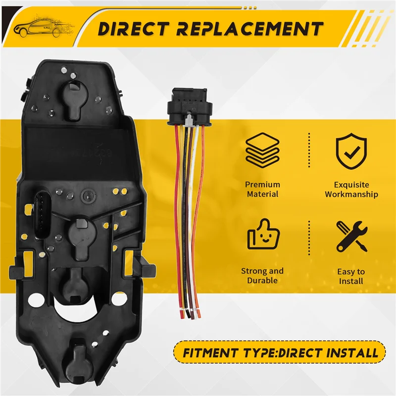 

A73X-Taillight Bulb Holder + Socket Wire Harness + 4Pcs Bulb Set 63217361305 For BMW Mini Cooper F55 F56 F57 Taillight