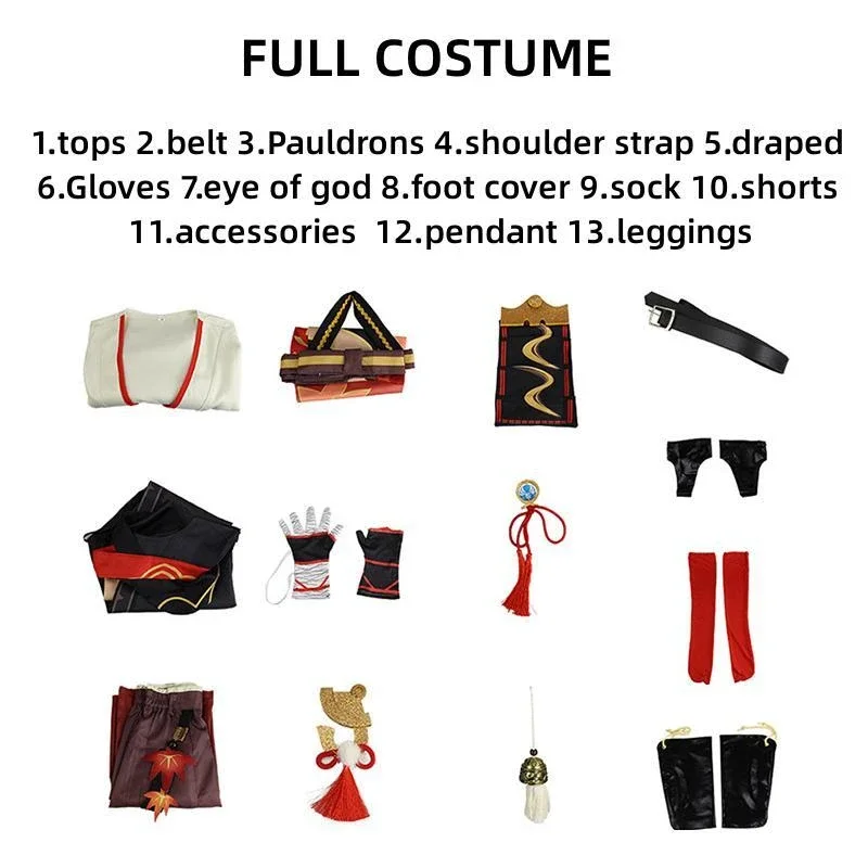 Kaedehara Kazuha Genshin Impact Cosplay Costume, Kimono, Uniforme, Vêtements, Perruque, Costumes d'Halloween complets imbibés