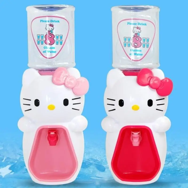 

Kawaii Sanrio Children Small Water Dispenser Hello Kitty My Melody Cartoon New Mini Student Children's Cute Water Dispenser Gift