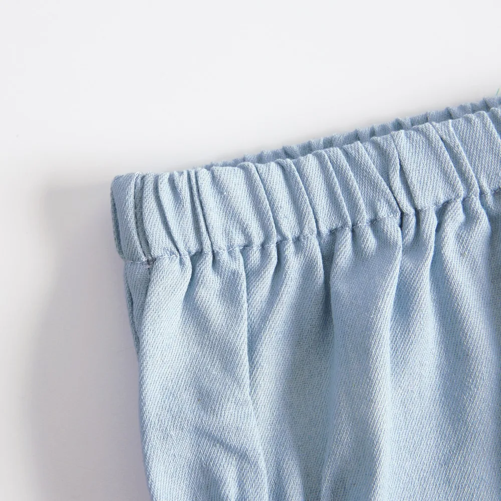 Sanlutoz-Conjuntos de ropa de algodón para niñas, conjuntos de bebé con estampado bonito, ropa de bebé de princesa, moda de verano, 2 piezas