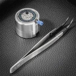 시계 무브먼트 거치대 브래킷 및 트위저, NH35/34, NH36 7S26 4R35 4R36 8215 2824 무브먼트 SKX007 모드 베이스 수리 조립 도구에 적합