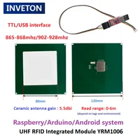 Ardu37- Lecteur RFID YThom100 Tech TTL UHF avec antenne intégrée, interface EPS32, AMPA ER Tech pour Raspberry PI 5