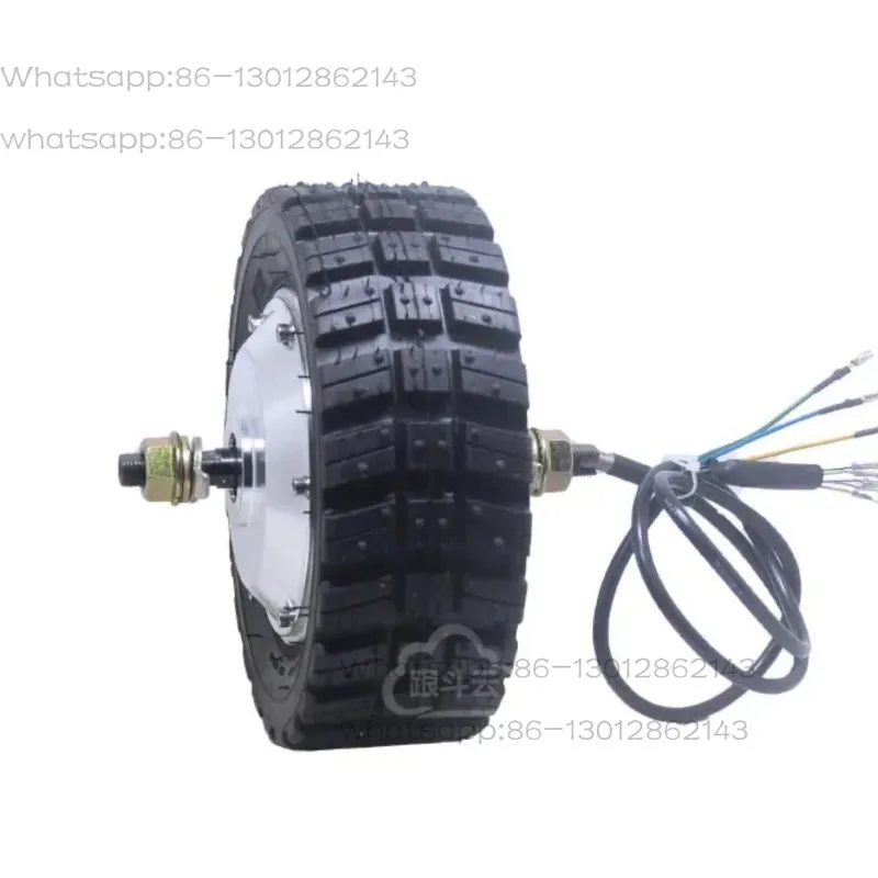8 inch toothed Brushless Dc Wheel Motor At Low Speed High Torque Robot Diners Tools Track Electric Car