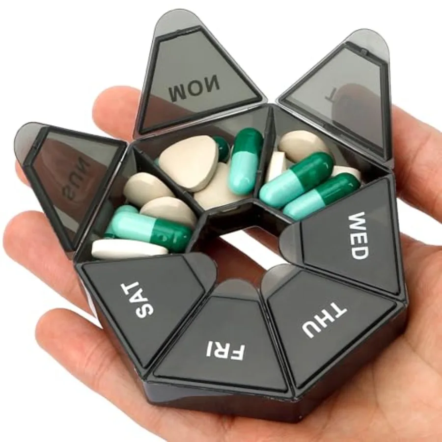 

Pill Organizer, Pill, Small Pill, Medicine Pill Organizer 1 Time a Day, Weekly Pill Organizer, Pill Container, Pill older, Dail