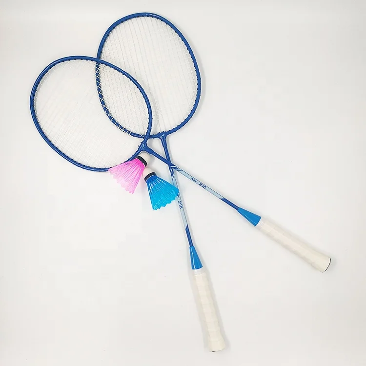 

Дешевая цена, портативный набор ракеток для бадминтона, ракетка из стального сплава с пластиковым волан для уличной ракетки для бадминтона