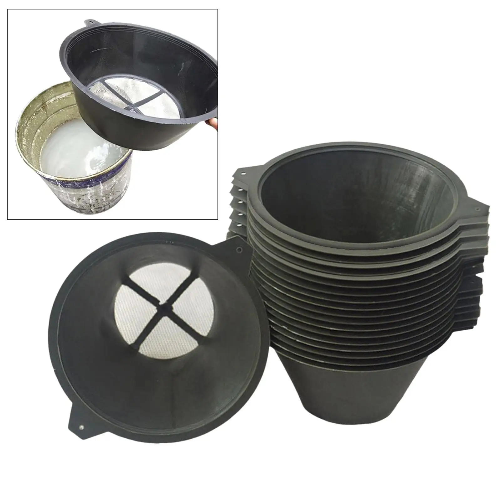 Picture 3: 20 Pieces Paint Filter Strainer Universal for Motorcycles Household Home