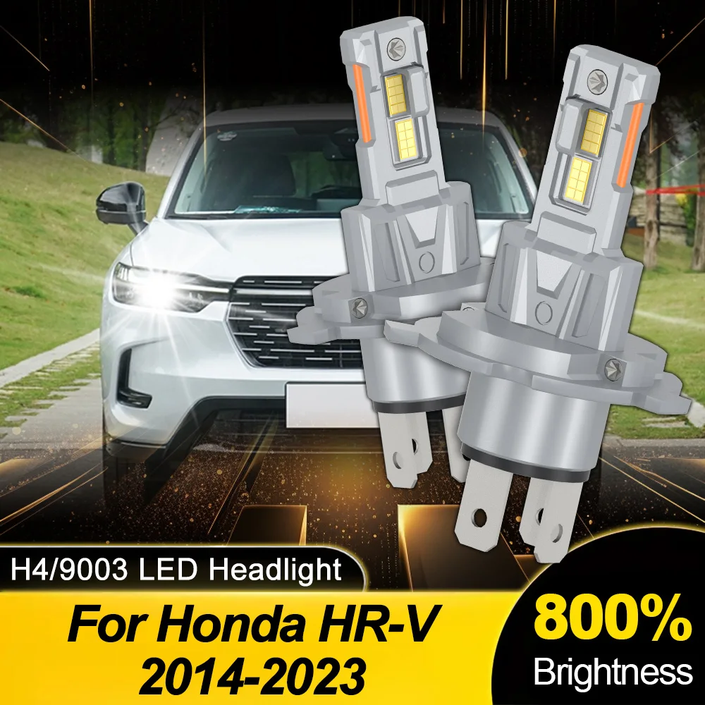 

2X H4 9003 LED Hi/Lo Beam Headlight For Honda HR-V 2014 2015 2016 2017 2018 2019 2020 2021 2022 2023 Super Bright Bulb White