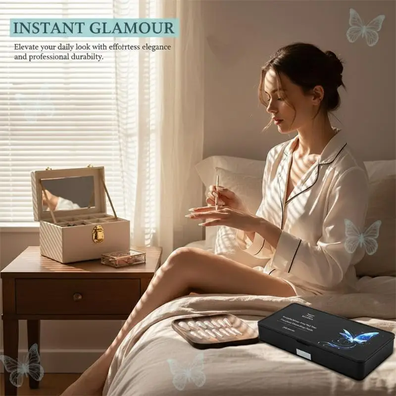 

Full Cover Artificial Nail Tips Press On Nails 240 510 PCS Assorted Sizes Simple Application for Professional Results