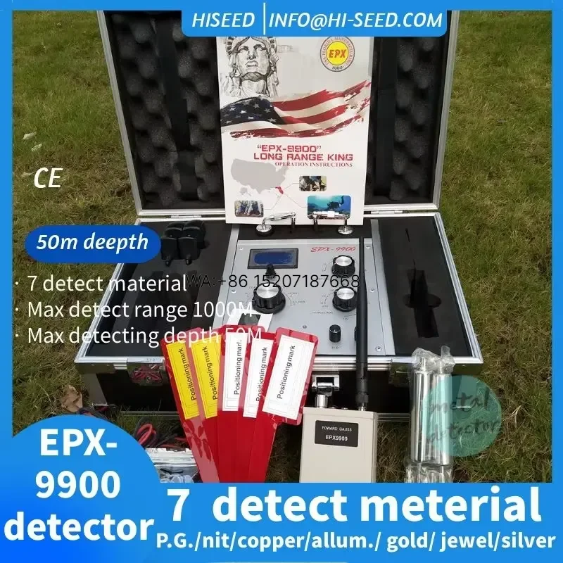 Wmwmnu for Visible Small High-precision Imported Gold and Silver Outdoor Remote Underground  Detector Treasure Detector