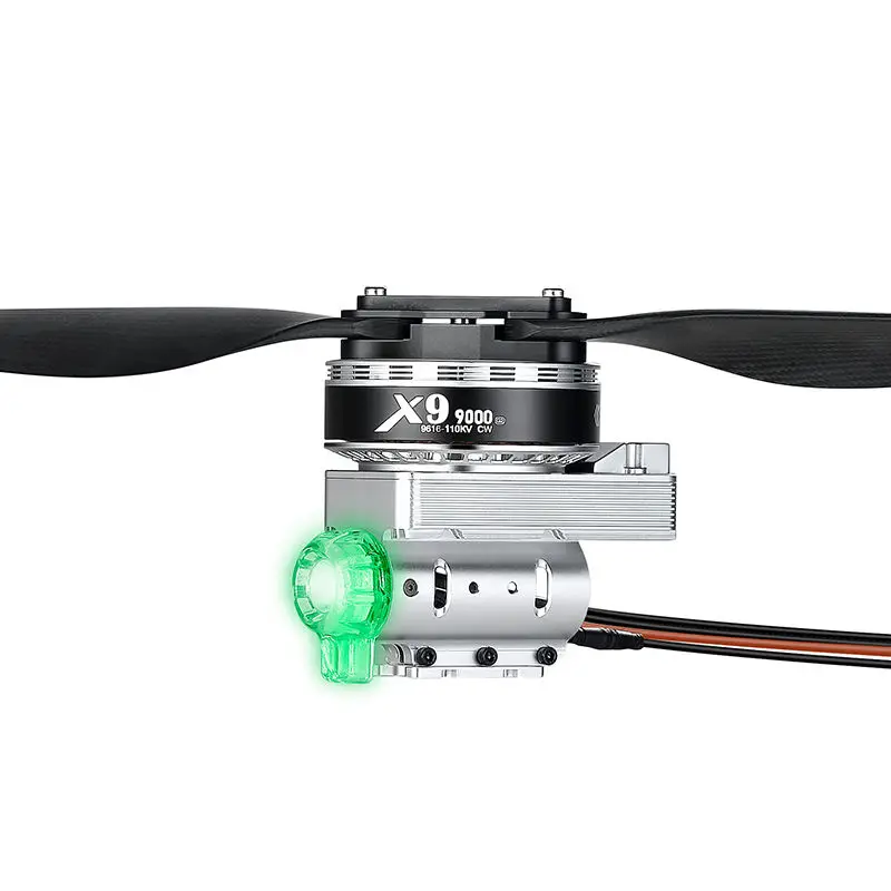 Hobbywing X9 Power System Power Xrotor 110KV 120A Motor with CW/CCW 34inch 3411 Propeller for 16Lmultirotor Agricultural Drone view 5