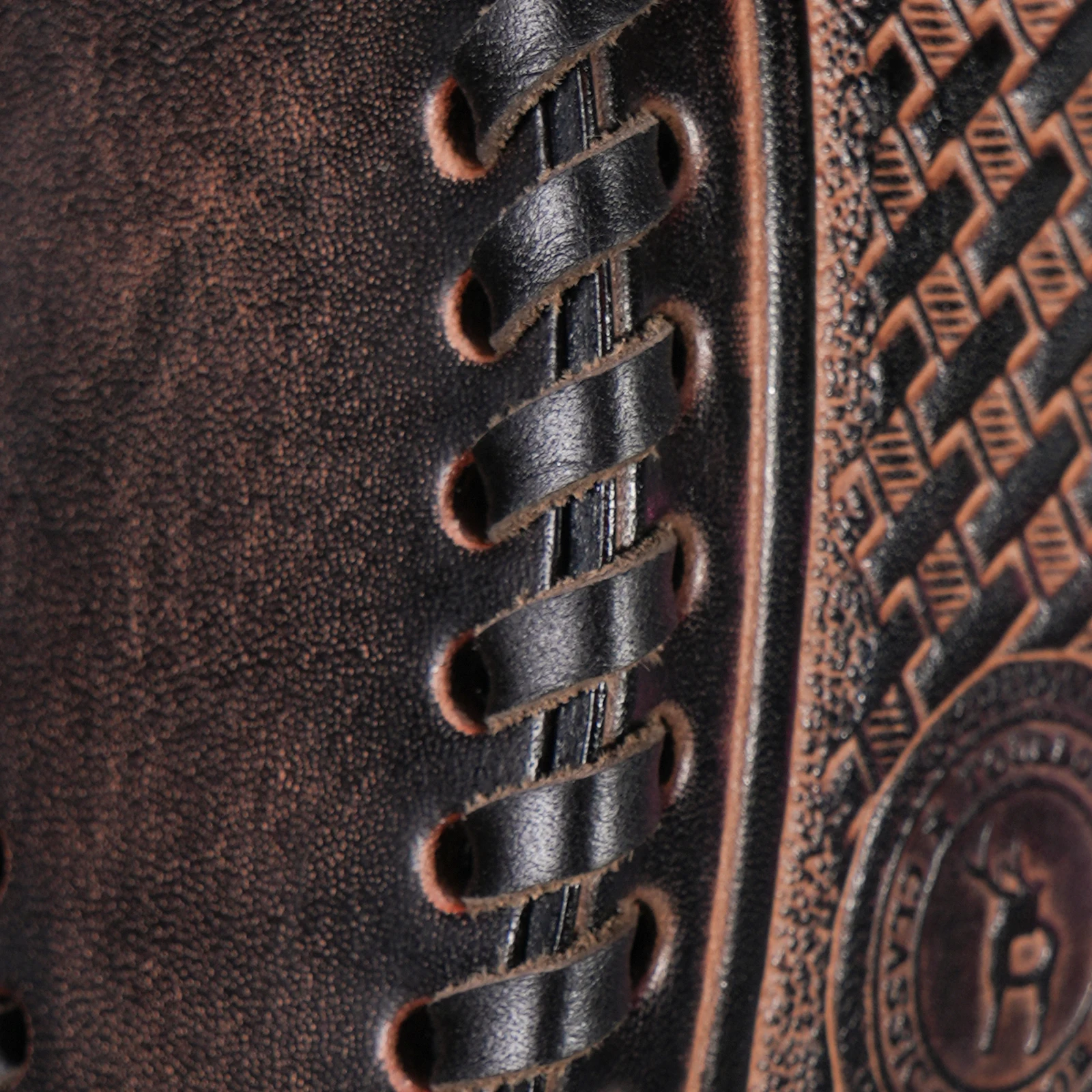 Tourbon Jagd-Leder-Gewehrschaftabdeckung, verstellbare Gewehrschaftauflage mit Munitionsschlaufen, passend für 30.06, 30.30, 308 usw. – Detail 31