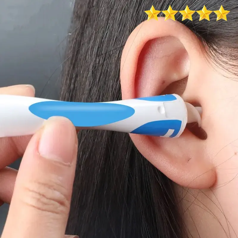 16 Ear Cleaning Set Ear Scoop Cleaning Ear Wax Silicone Soft Spiral Beauty Care Gadget Portable Personal Hygiene Set