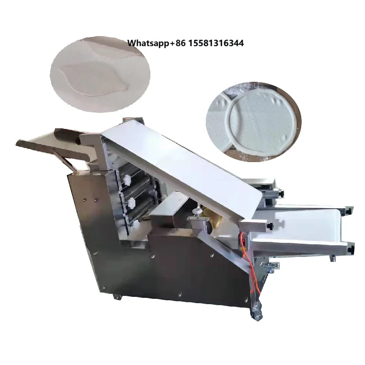 QDMECH Factory Offer Stainless Steel Pizza Dough Roller Machine Commercial Bread Dough Sheeter