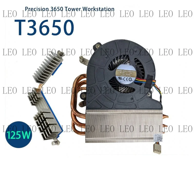 MY New VRM CPU Heatsink Kit for DELL Precision 3650 T3650 125W CPU 7NPYV 93XV1