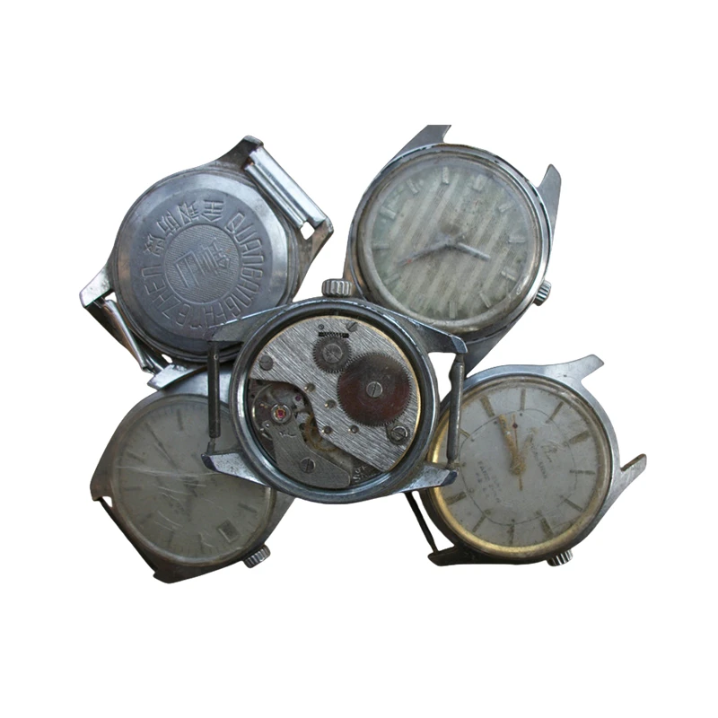 1Pcs Second Hand Used Watch Mechanical Movement Can't Work (Use for Parts Disassembly ) for China Nanjing Zhongshan Movement