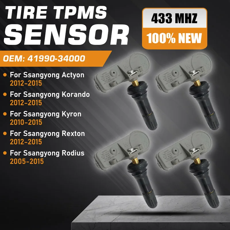 

Car Tire Pressure Sensor For Ssangyong Actyon Korando Rexton 2012-2015 TPMS Ssangyong Kyron 2010-2015 Ssangyong Rodius 2005-2015