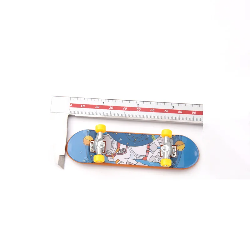 Frosted Alloy Finger Skateboard Box Kits Mini Bicycle Clothing Sports Pants Scooter Surf Board Indoor Home Leisure Toys