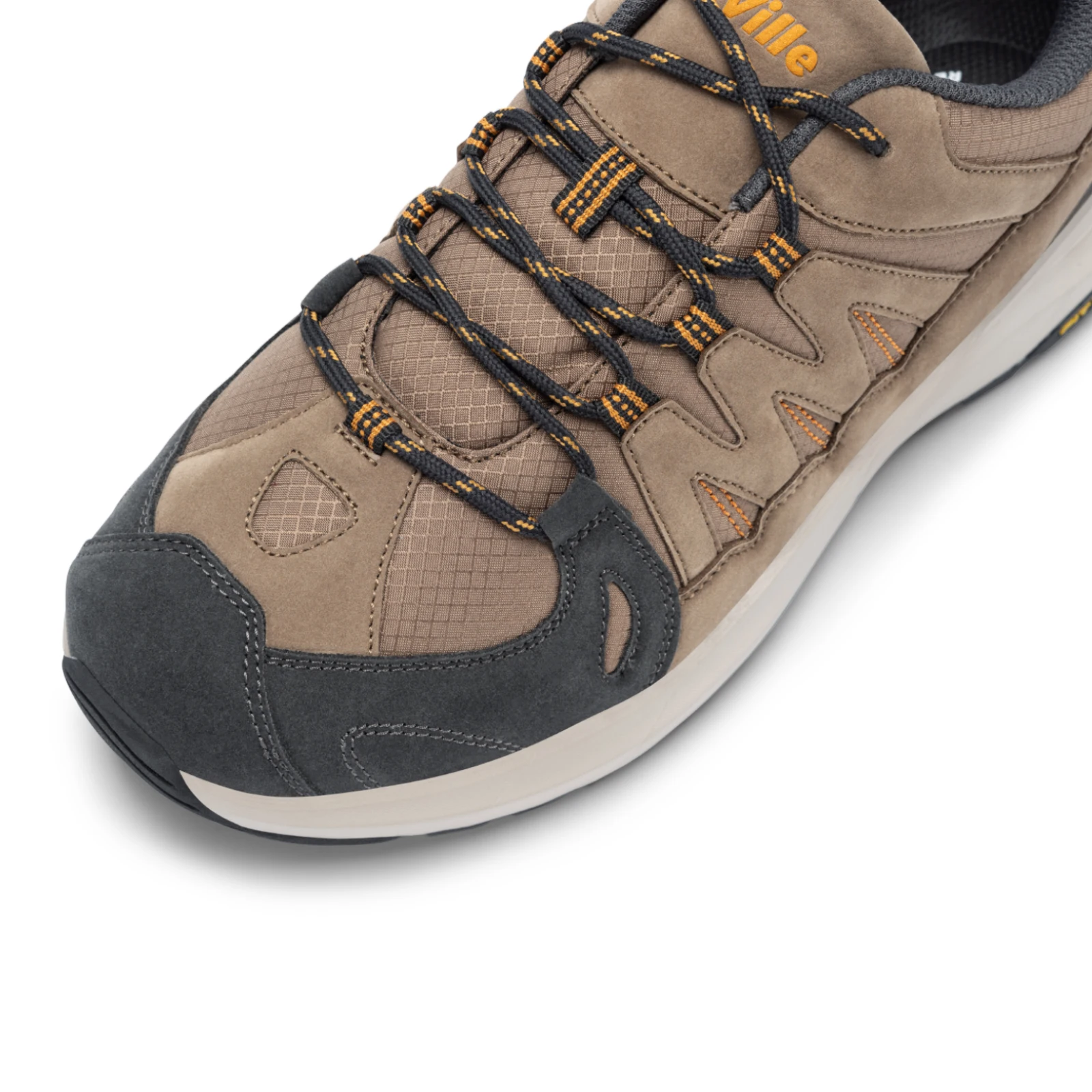 FitVille scarpe da uomo Wide escursionismo impermeabile Outdoor Work Go Walking Sneakers con supporto per arco per alleviare il dolore al tallone