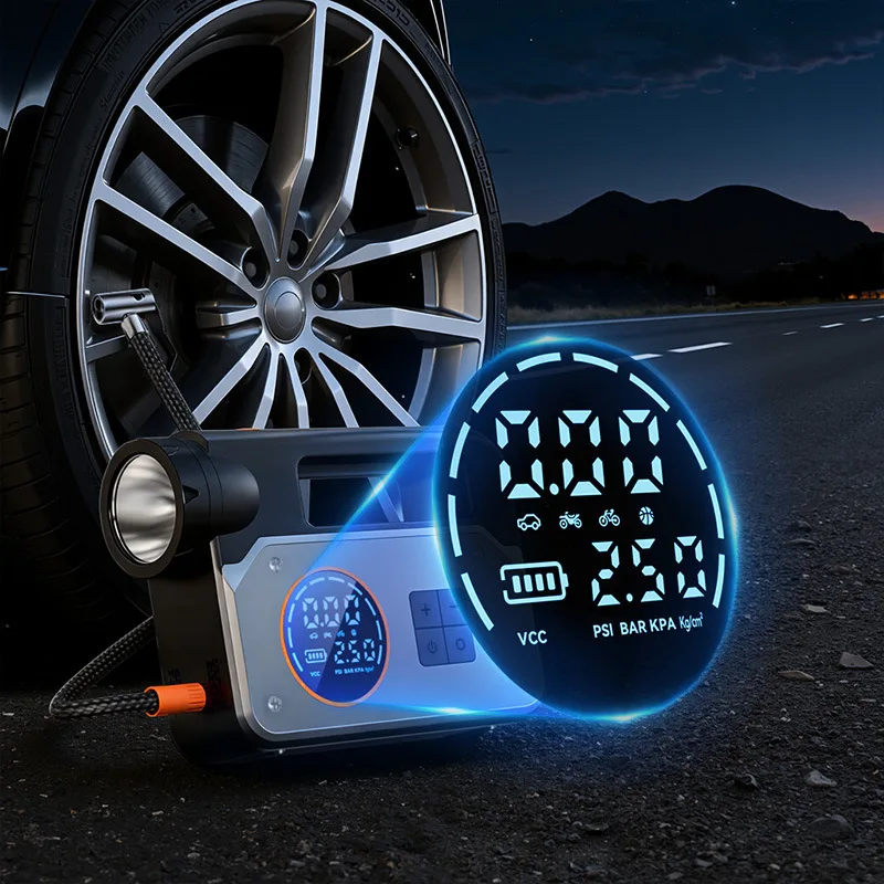 Car tire wireless air pump Car emergency start power supply Take Dianbao air pump all-in-one machine ignition artifact