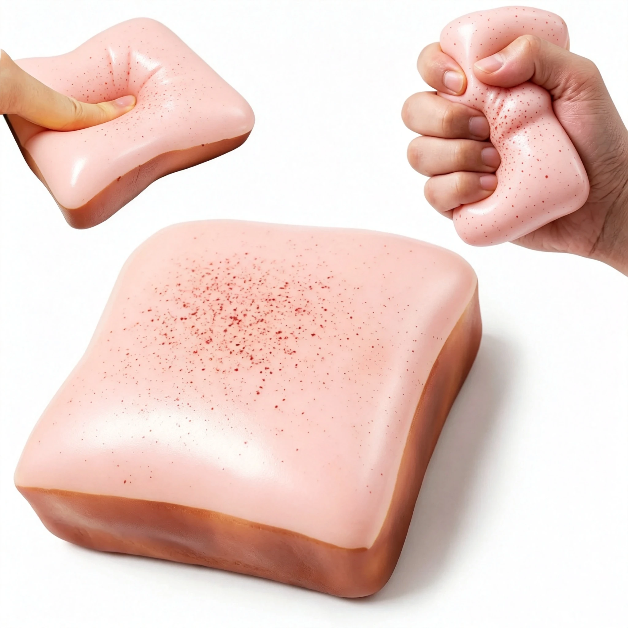 Sensory Fidget Toys - 1PC Mini Toast Slow Rising Squishy