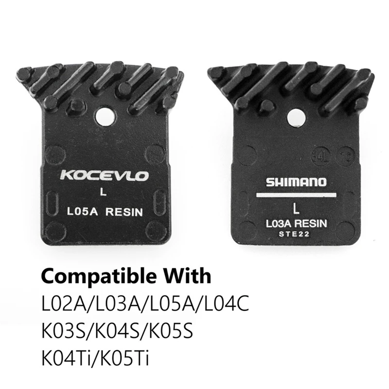 Kocevlo L05A Disc Brake Pads Bicycle Brake Pads For SHIMANO Ultegra R8070, RS805, RS505, RS405 Cycling Bike Part