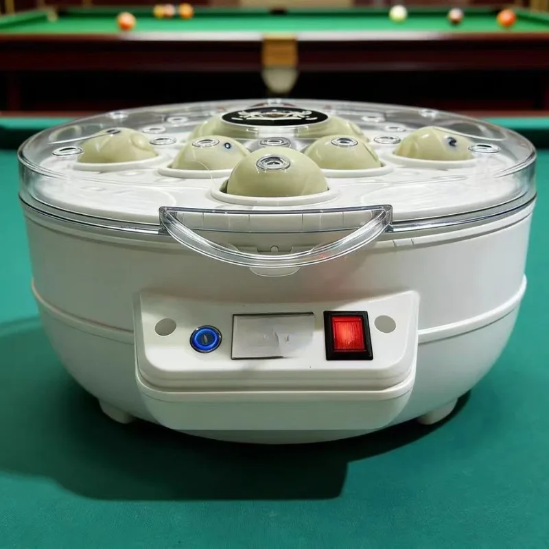 Russian Billiard Ball Washing Machine Dual Motor Dual Purpose Cleaner Billiard Ball Cleaning Tool Medium Eight Karen Ball