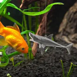 Floating Fish Aquarium Decoration Cute Shark Fish Decoration Aquarium Fish Tank Craft Small Tank Aquascape Crafts Shark Floating