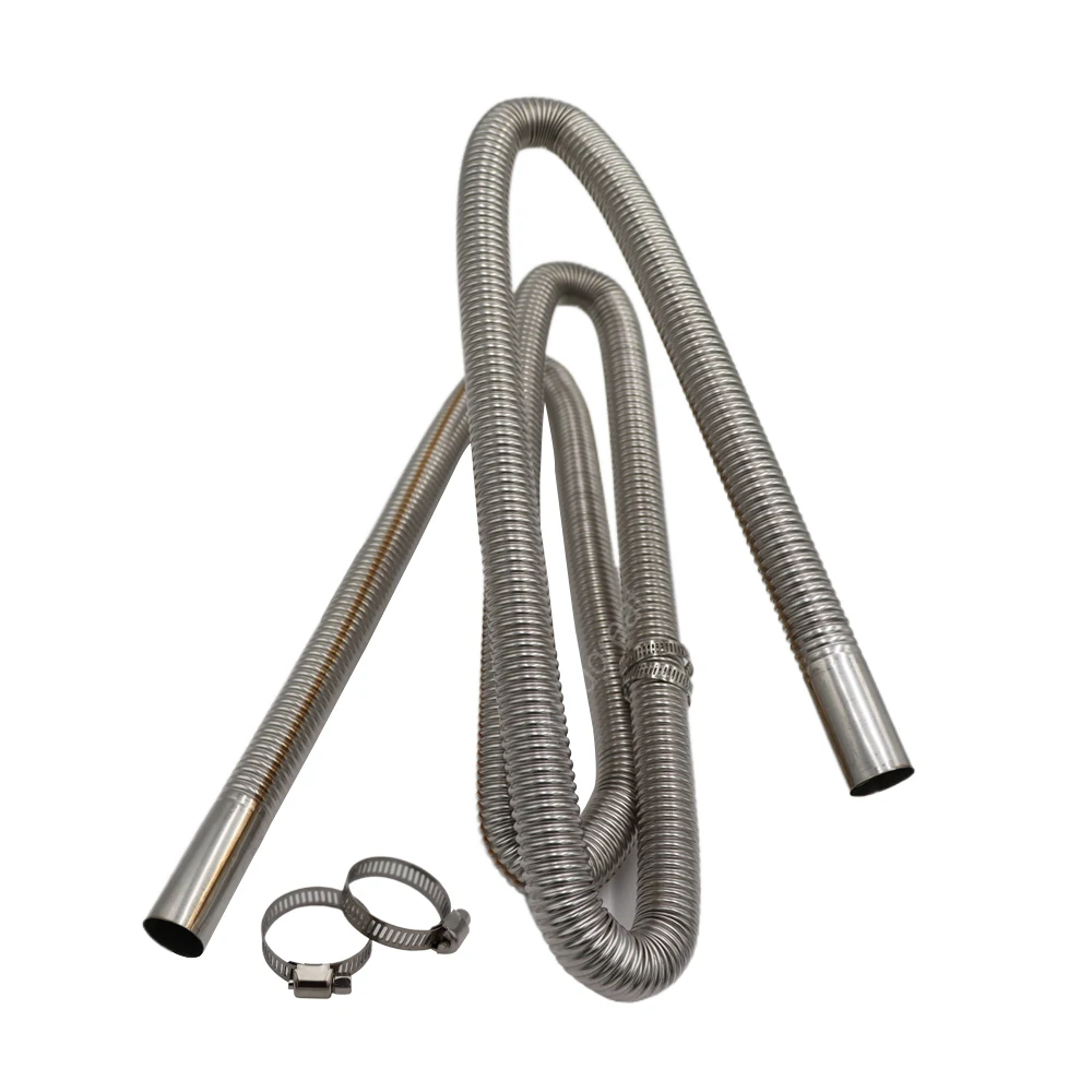 Dual-layer Car Heater Exhaust Pipe Air Diesel Heater Exhaust Hose Tube For Webasto Eberspacher