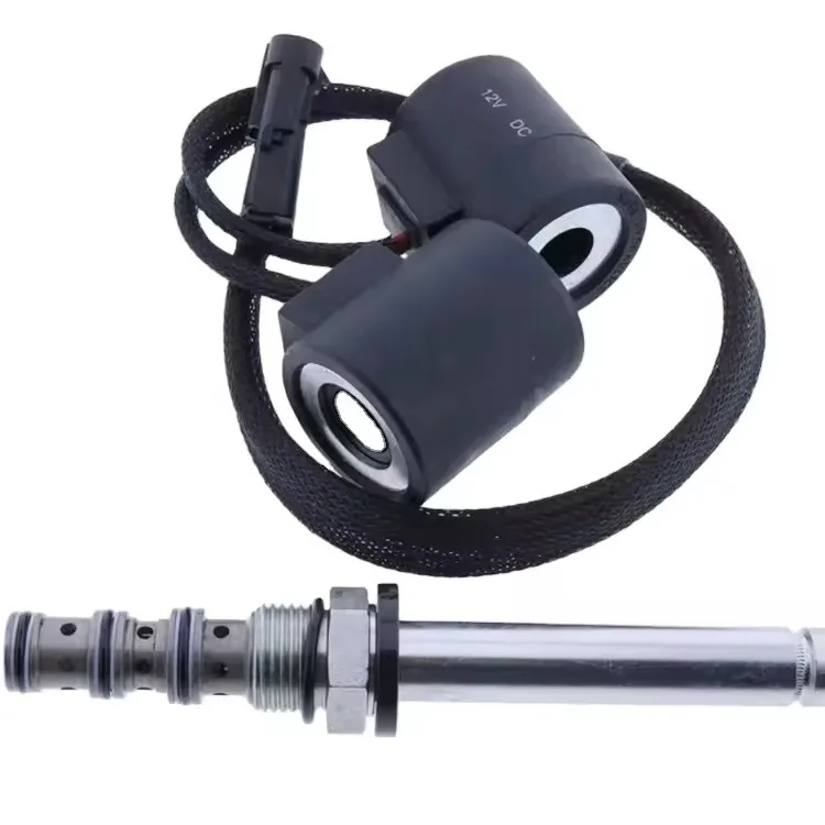 

For AT163475 AT163468 AT1634AS22 ELI80-0072 Solenoid Valve 300D 310D 315D Coil Spool Excavator Parts