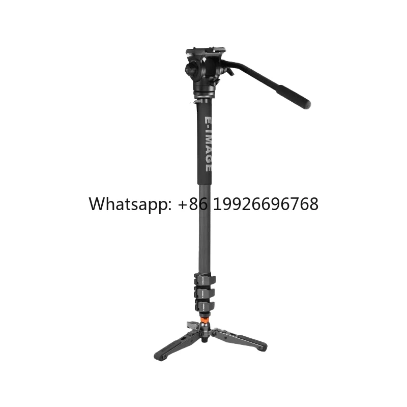 

E-image Mc600k Single leg DSLR carbon fiber tripod camera
