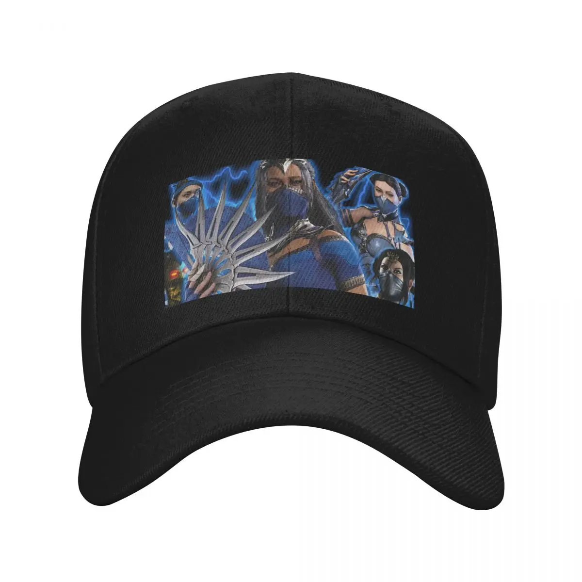 Mortal Kombat 1 - Kitana MK Baseball Cap Luxury Hat sun hat Beach Bag Elegant Women's Hats Men's