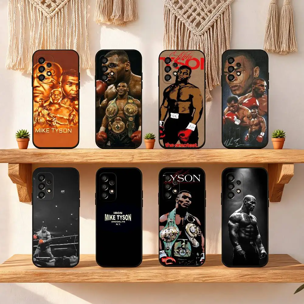 Mike Tyson Boxer Phone Case For Samsung Galaxy S25 FE S24 S23 S22 S21 S20 S10 S10E Ultra Plus FE Note 20 Ultra Plus