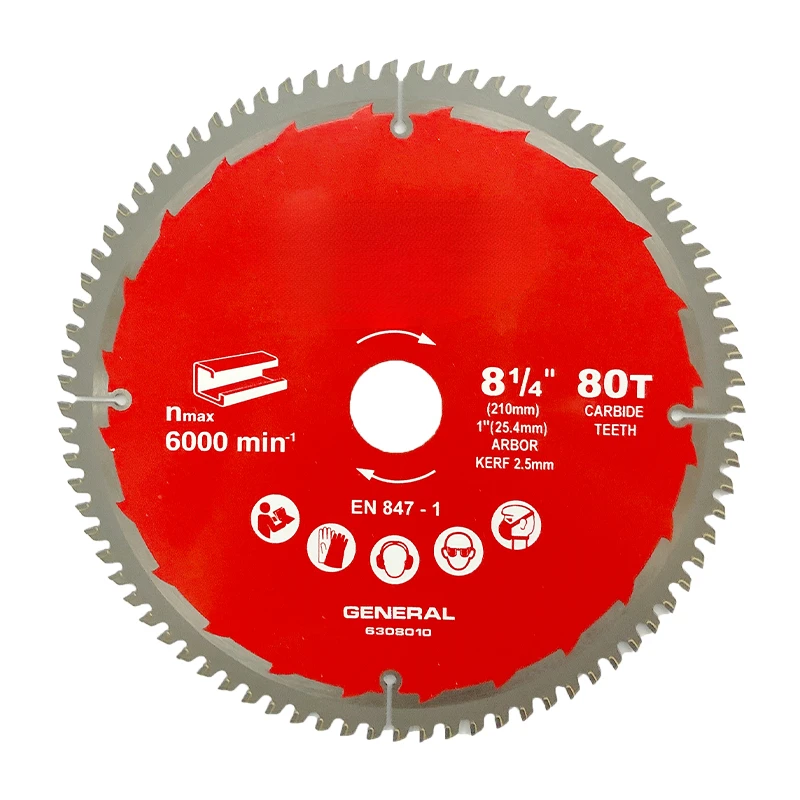 7 8 10 12 Inch Aluminum Profile Metal Steel Cutting Disc for Luxter Table Saw Miter Saw Tct Circular Saw Blade