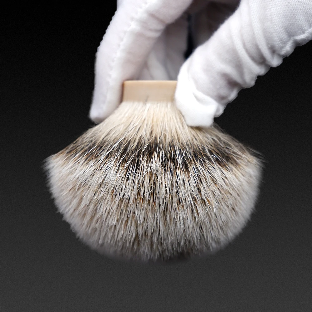 GDMG Shaving Brush Classic SHD Silvertip Badger Hair Knot Bulb Type Men\'s Beauty Beard Tools of Barber