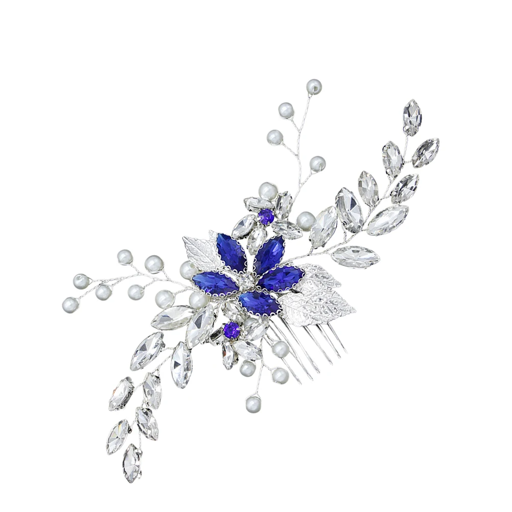 

Wedding Headpiece Bridal Hair Comb Bridesmaid Hairpiece Crystal Wedding Hair Accessories For Bridal Prom Engagement
