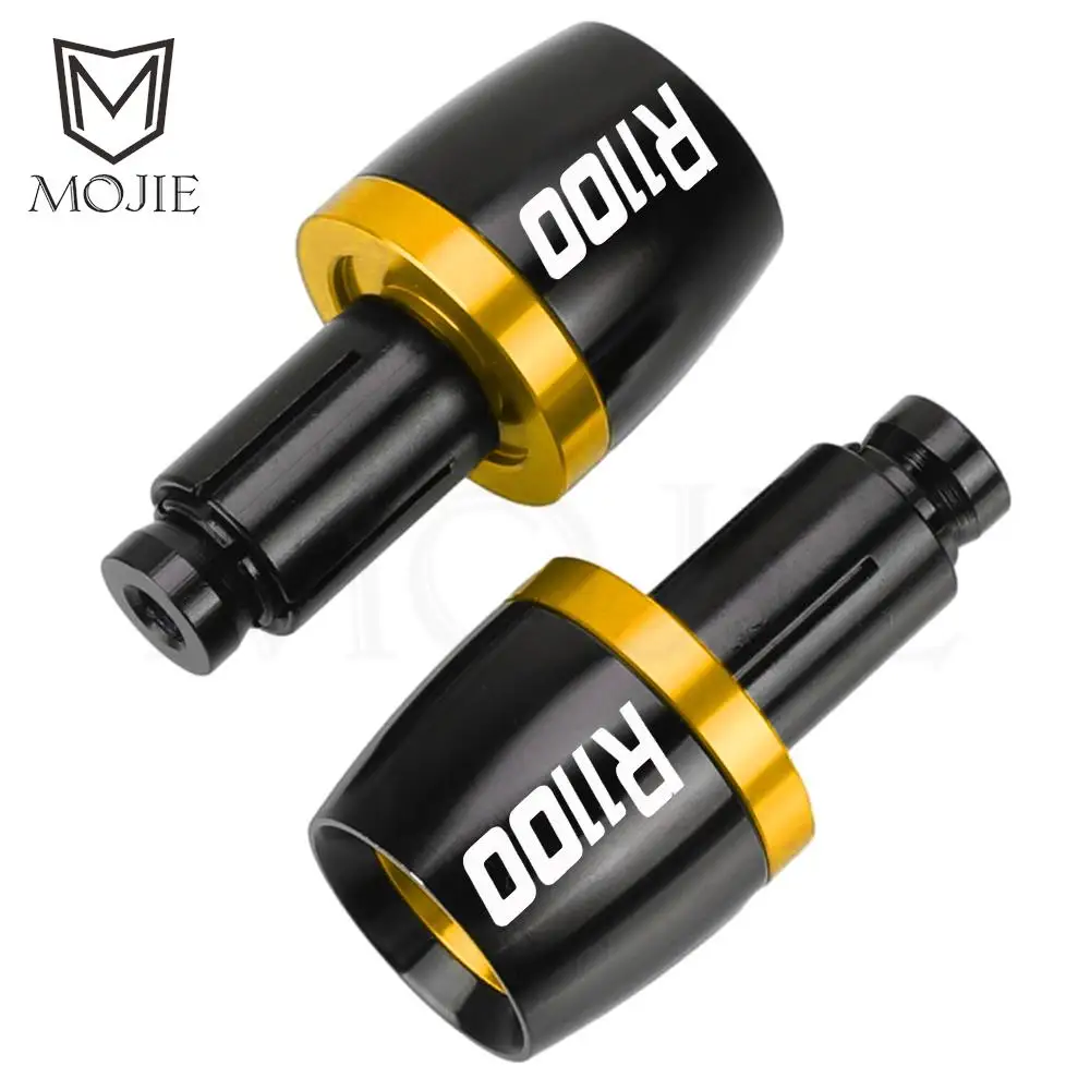 Motorcycle For SUZUKI GSXR1100 R1100 1989-1998 1997 1996 1995 1994 1993 1992 1991 Handlebar Grips Cap Weight Silder Plug Ends