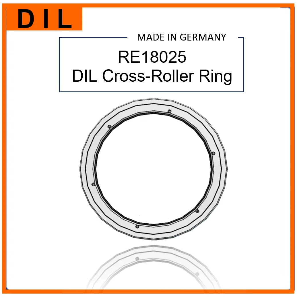 

DIL Germany Cross-roller Ring RE18025 RE18025UU RE18025UUC0 RE18025UUCC0 Two-piece Inner Ring Type to replace THK bearing