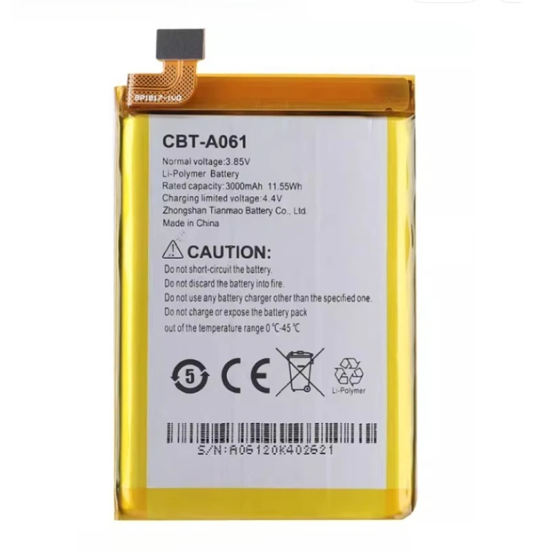 3000mAh CBT-A061 para baterias de celular Cubot KingKong MINI2 5Pro MINI3